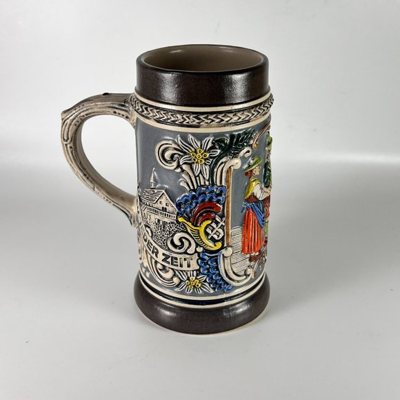 Vintage Original Gerzit Gerz Beer Stein Mug Collectible Barware Germany - Picture 5 of 14
